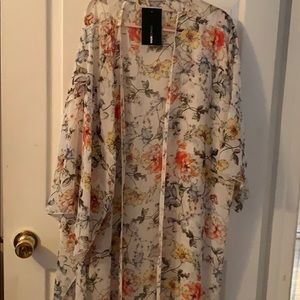 Floral kimono